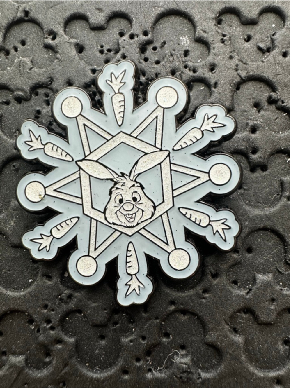 Loungefly Rabbit Winnie the Pooh Snowflakes Snowflake Mystery 2025 Disney Pin
